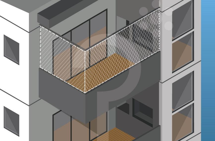 Redes de Proteção SACADA COBERTURA
